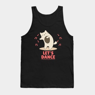 Let's Dance Cat Tank Top